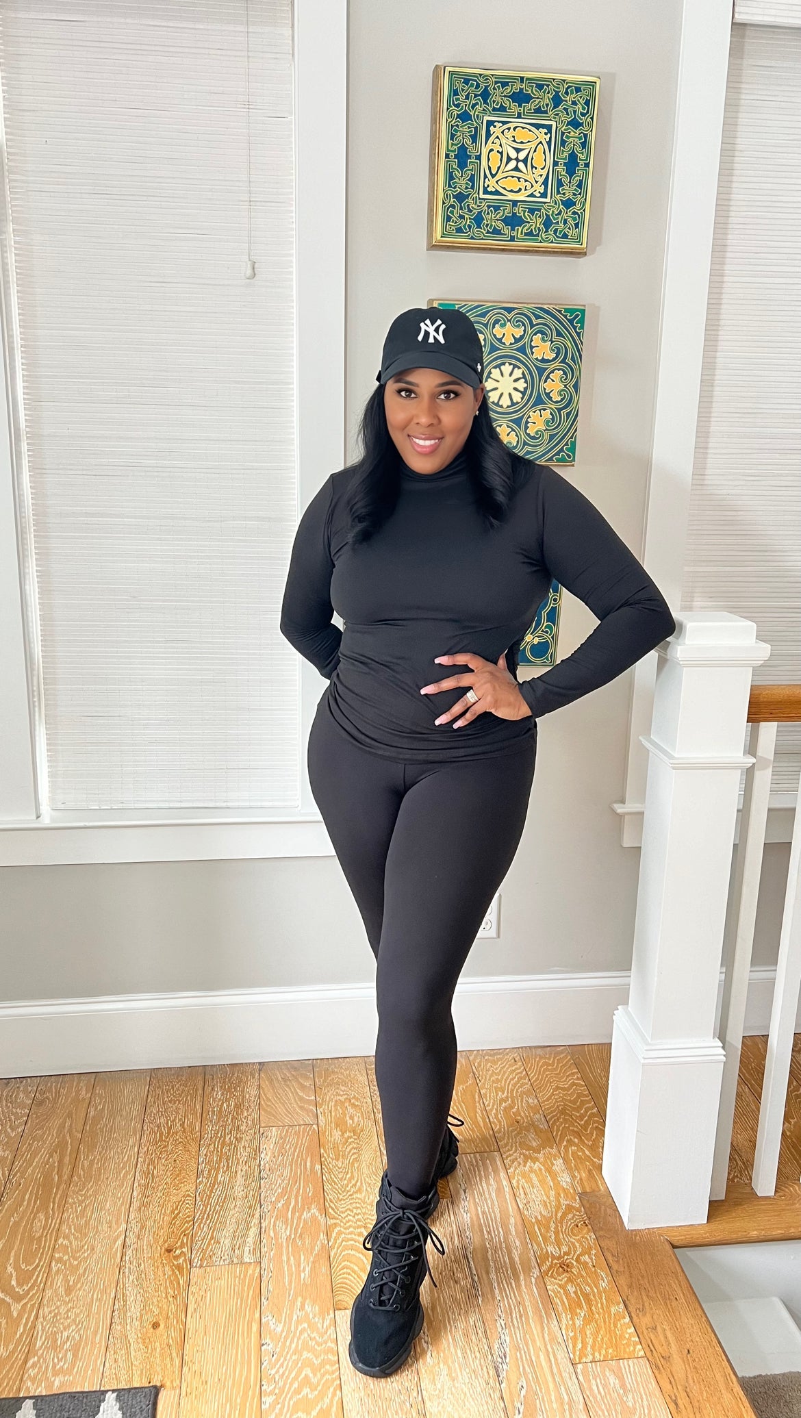 The "Buttery Soft" 2 Piece Leggings Set -Black