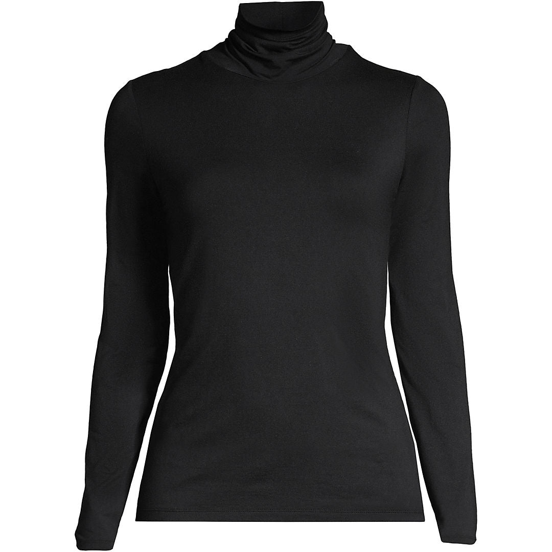 Buttery Soft Turtleneck- Black